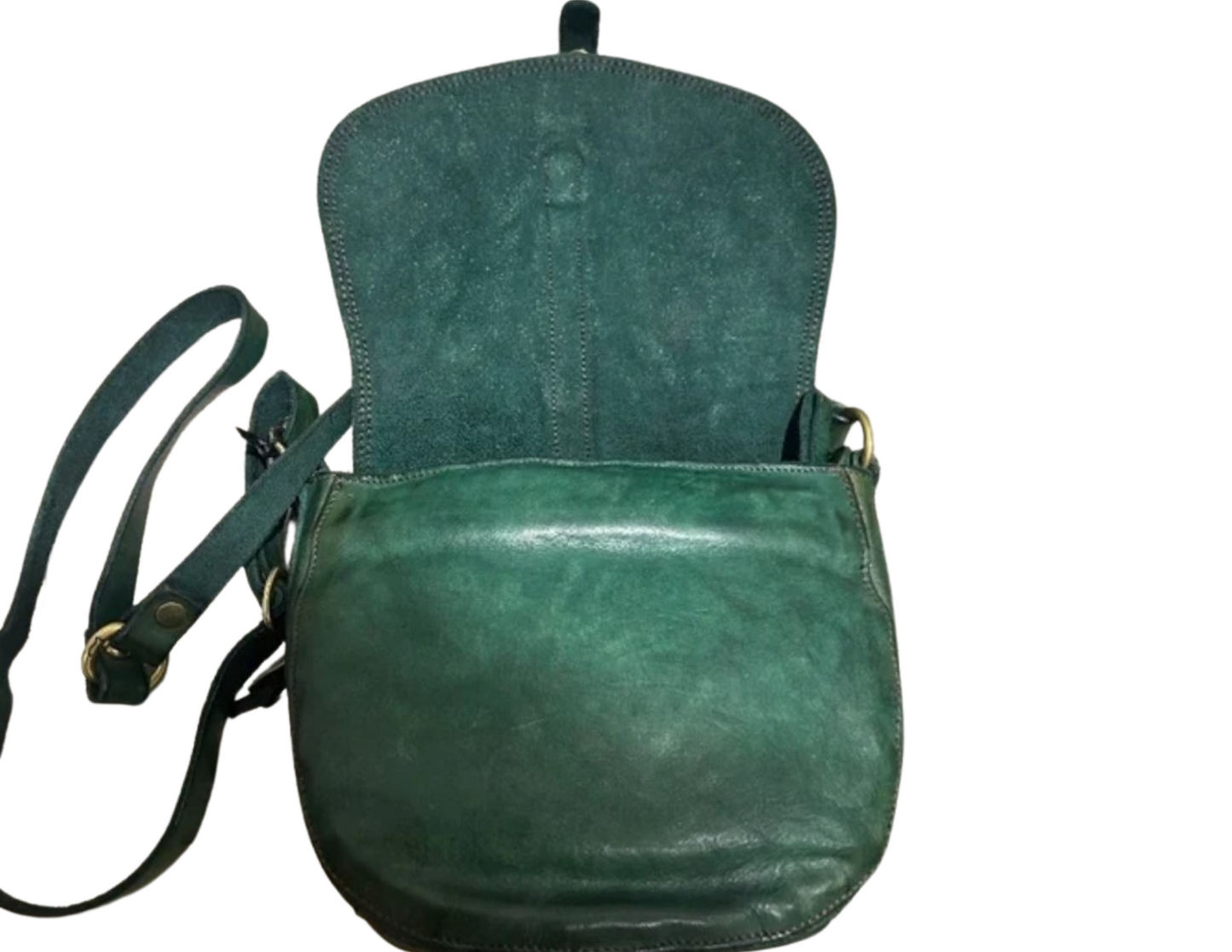 Green Campomaggi Saddle Bag