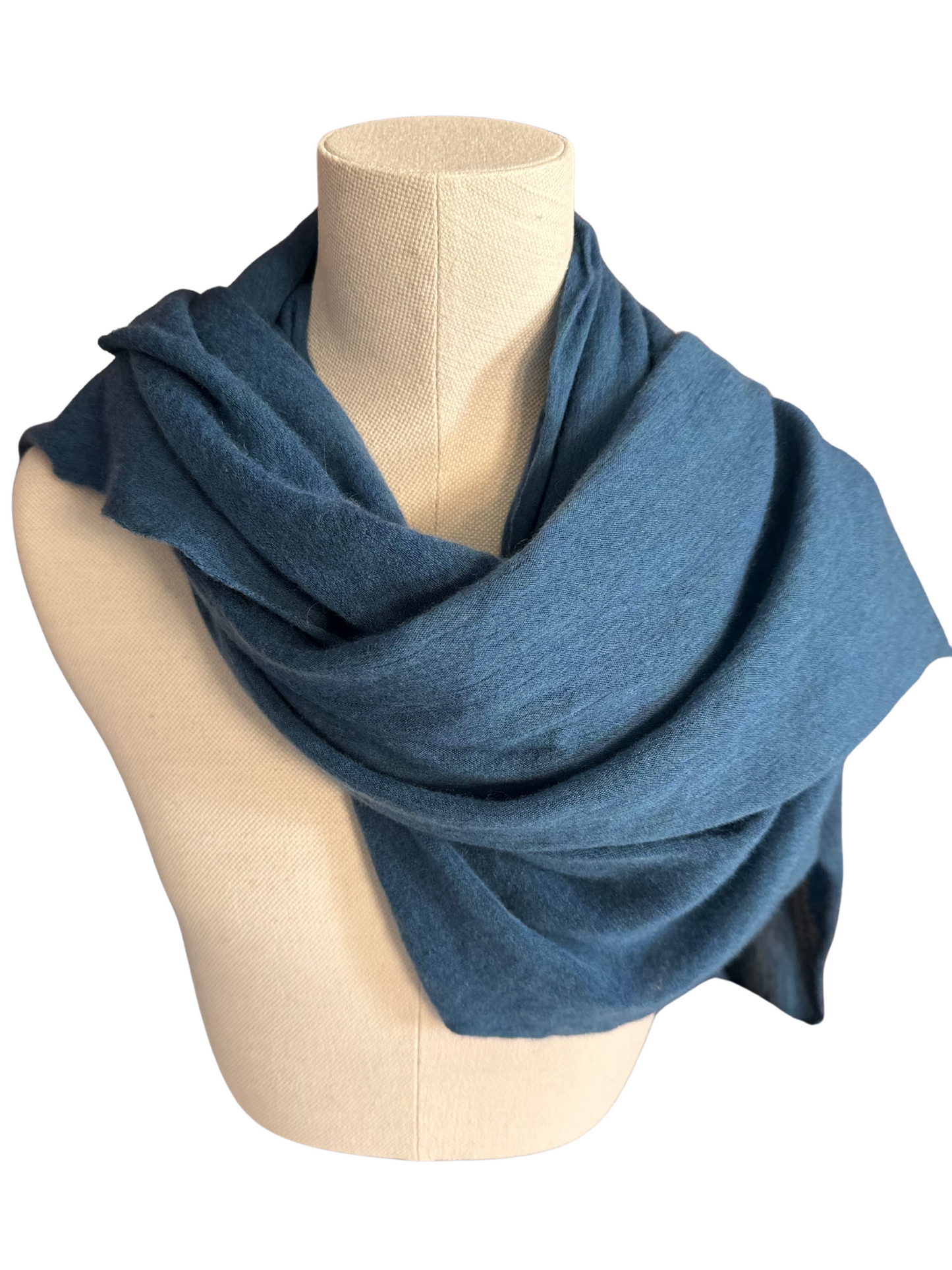 Navy Large Botto Giuseppe Scarf