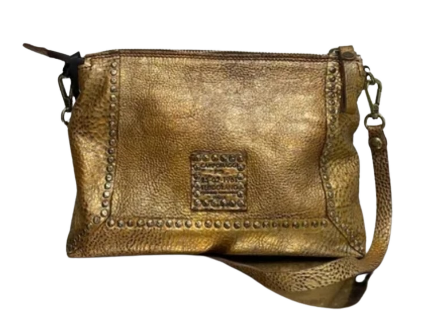 Gold leather Campomaggi Bag