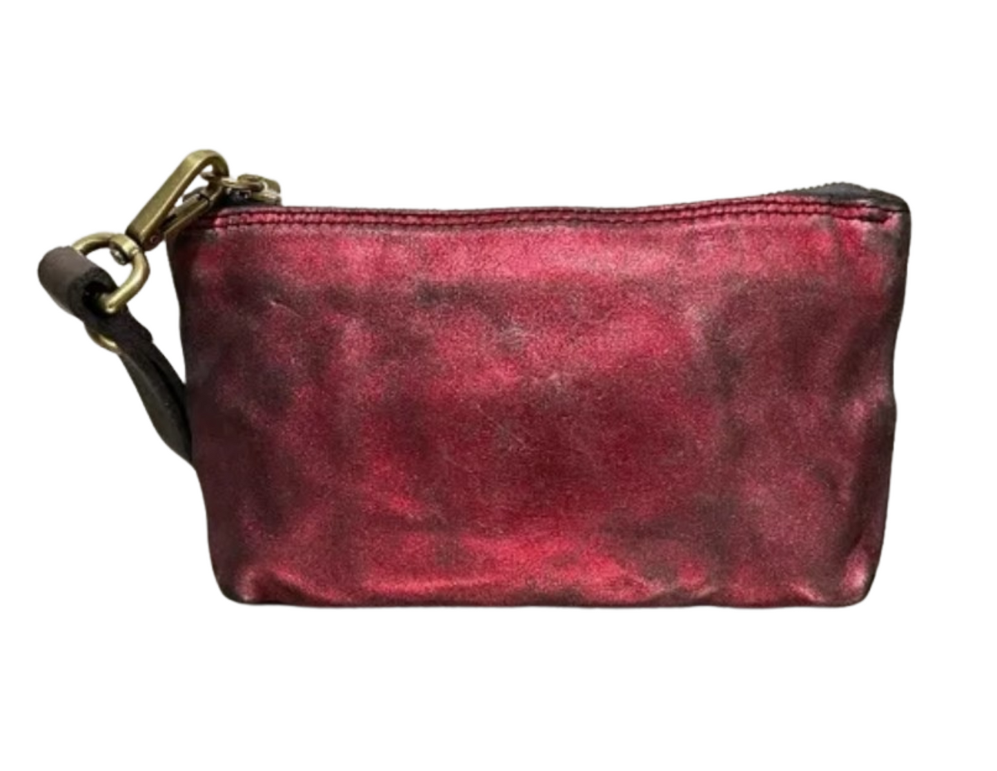 Multi colored Metallic Leather Campomaggi Clutch