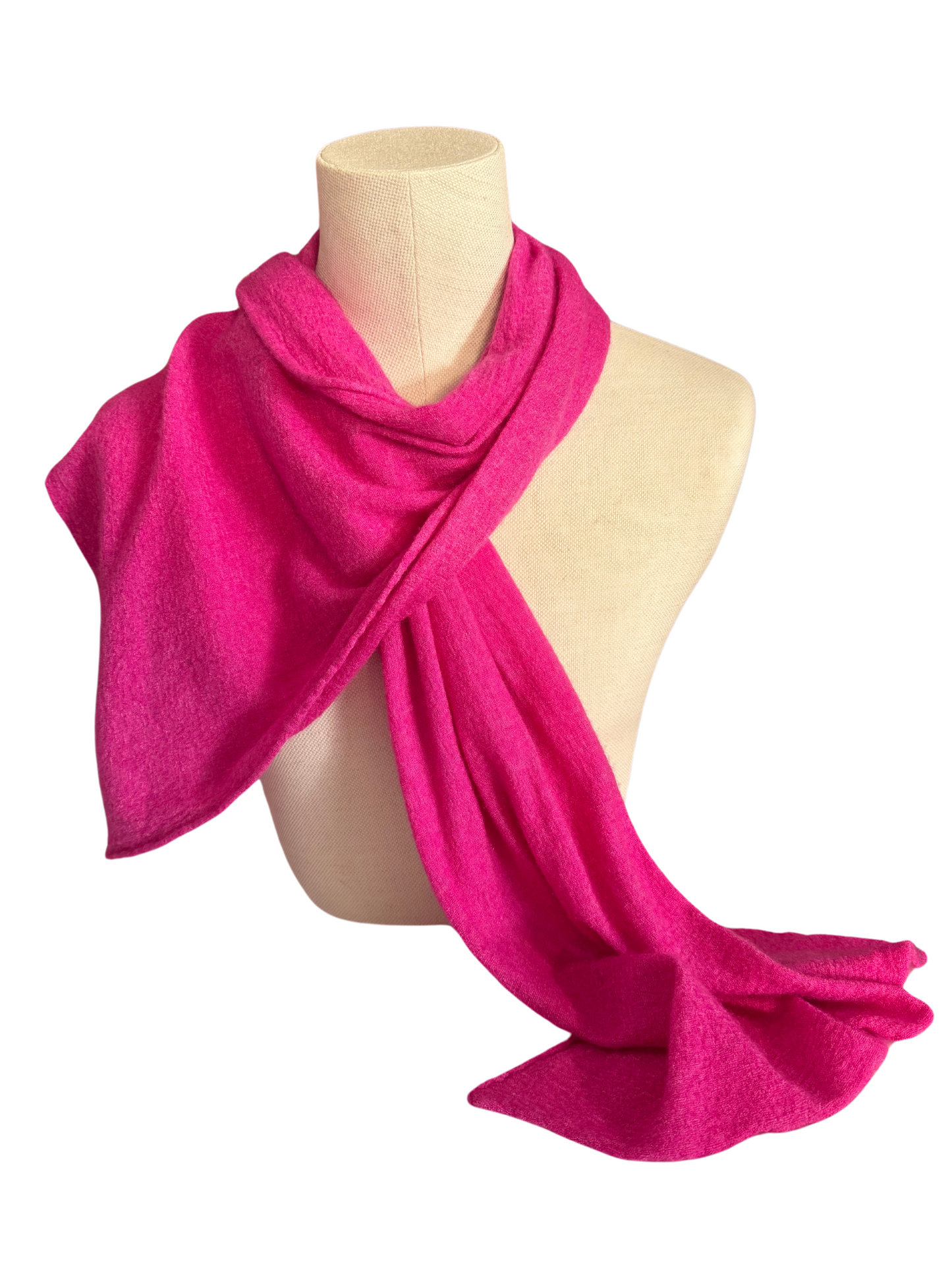 Hot Pink Botto Giuseppe Scarf