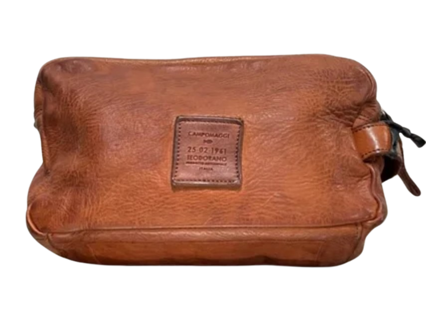 Brown leather Campomaggi Clutch