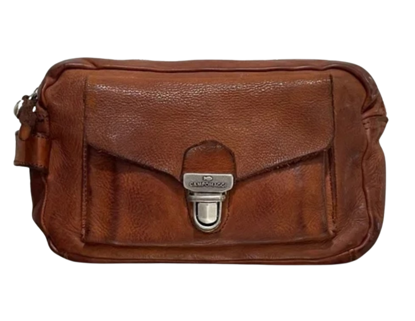 Brown leather Campomaggi Clutch