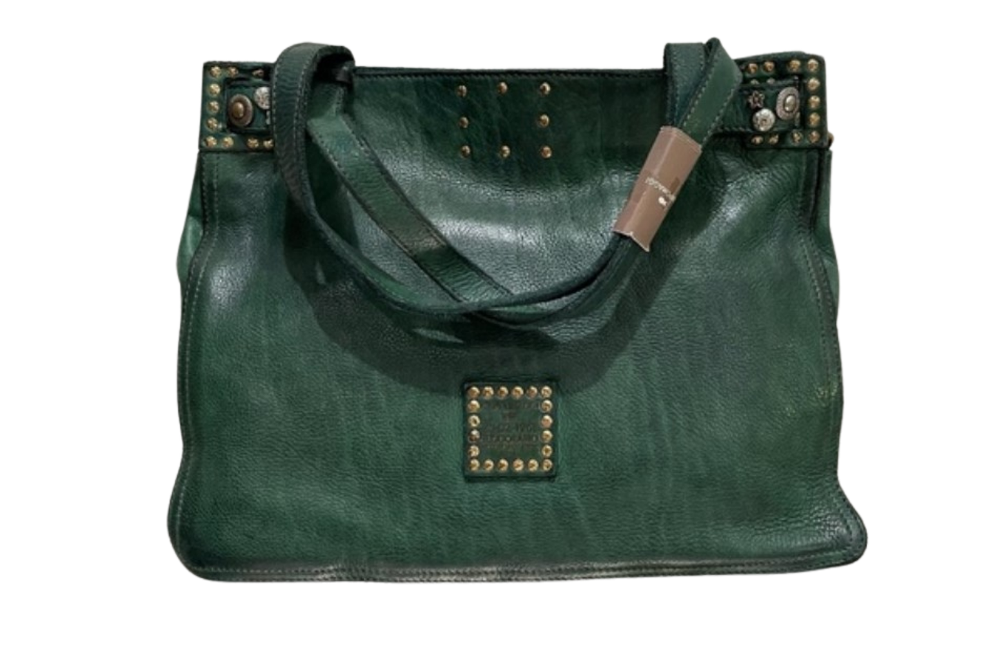 Campomaggi Green jeweled Bag