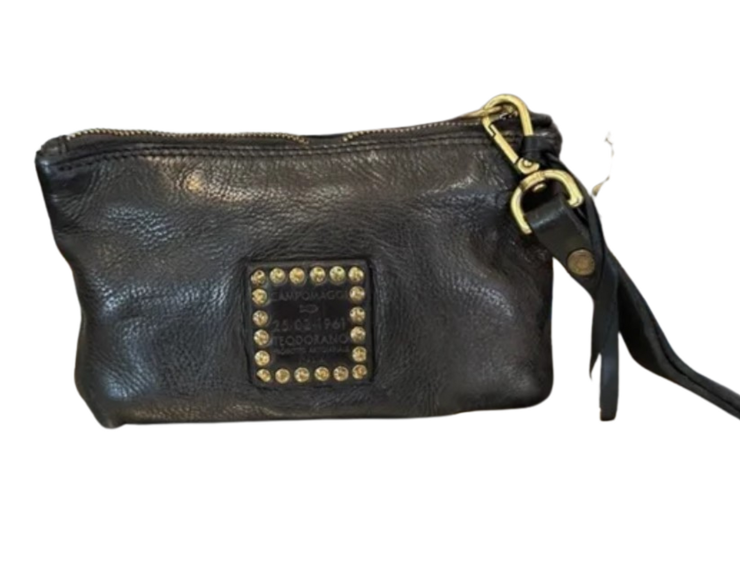 Black Campomaggi bag with embellishment