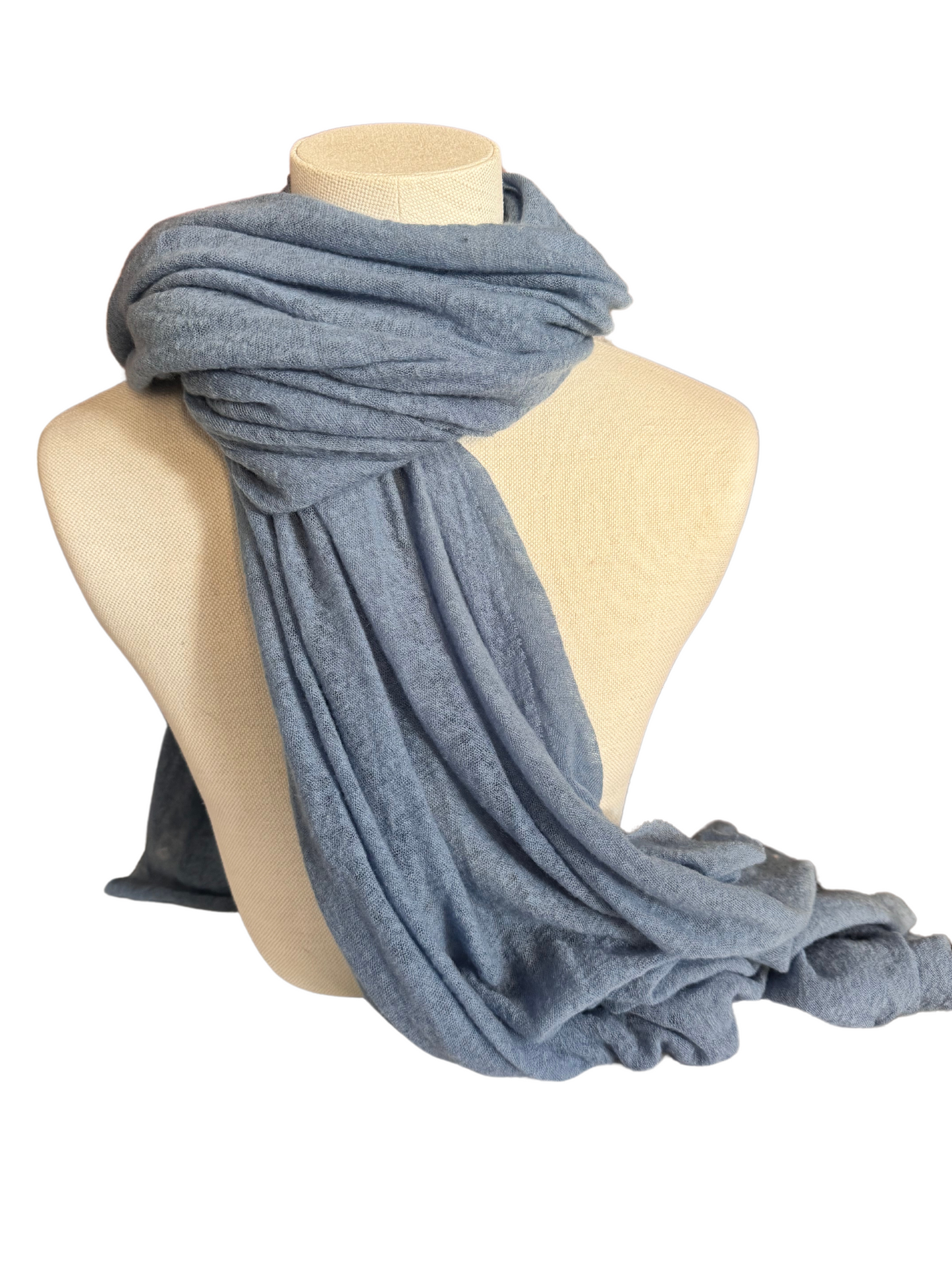 Gray Extra Large Botto Giuseppe Scarf