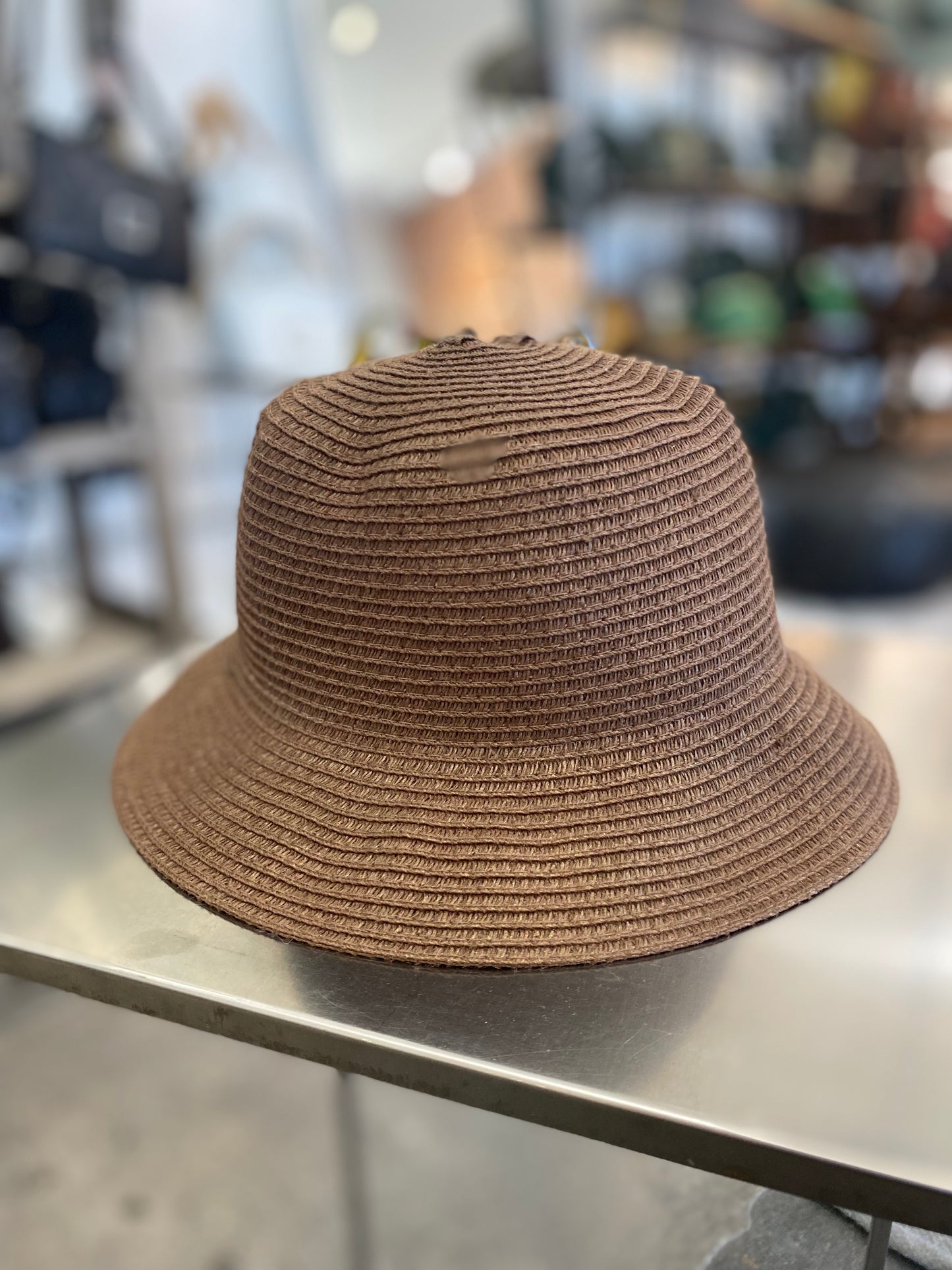 Brown Bucket Hat