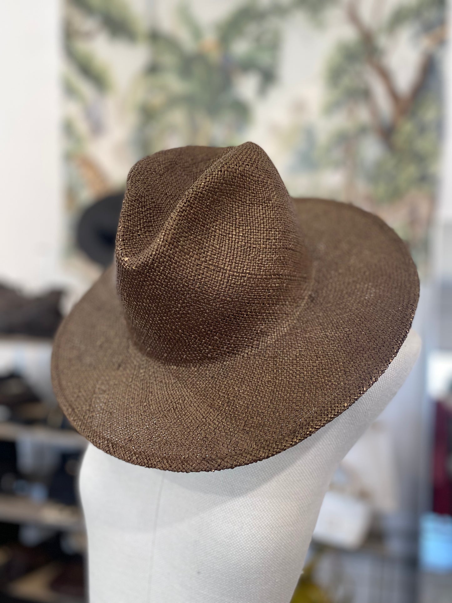 Brown Straw Hat