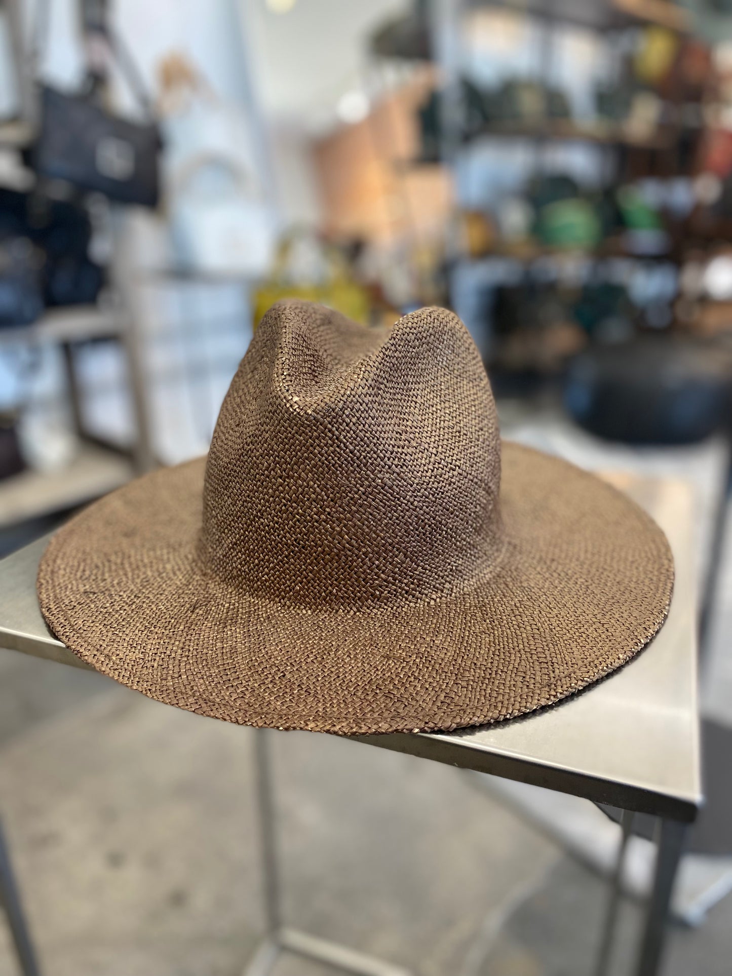 Brown Straw Hat