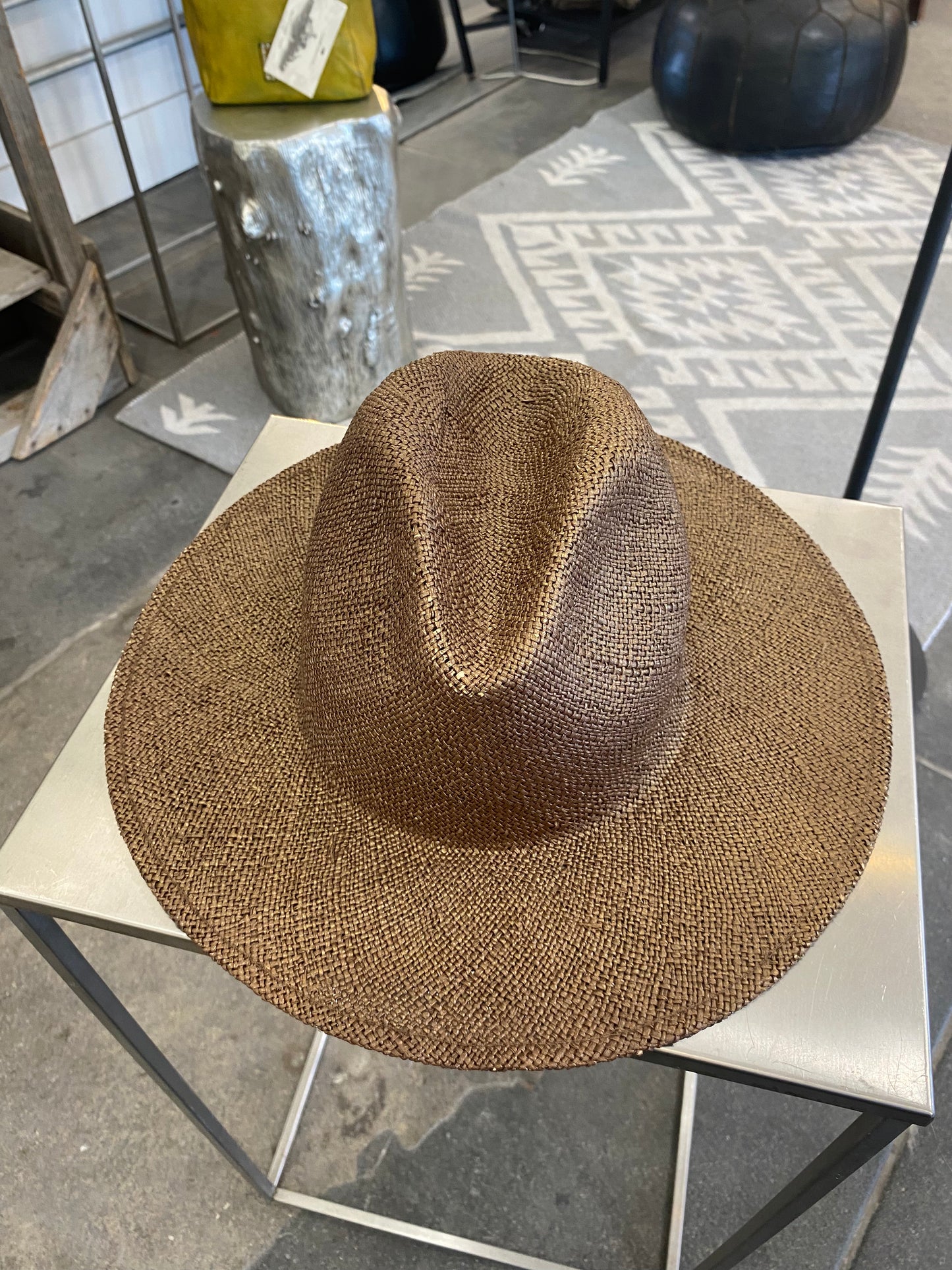 Brown Straw Hat