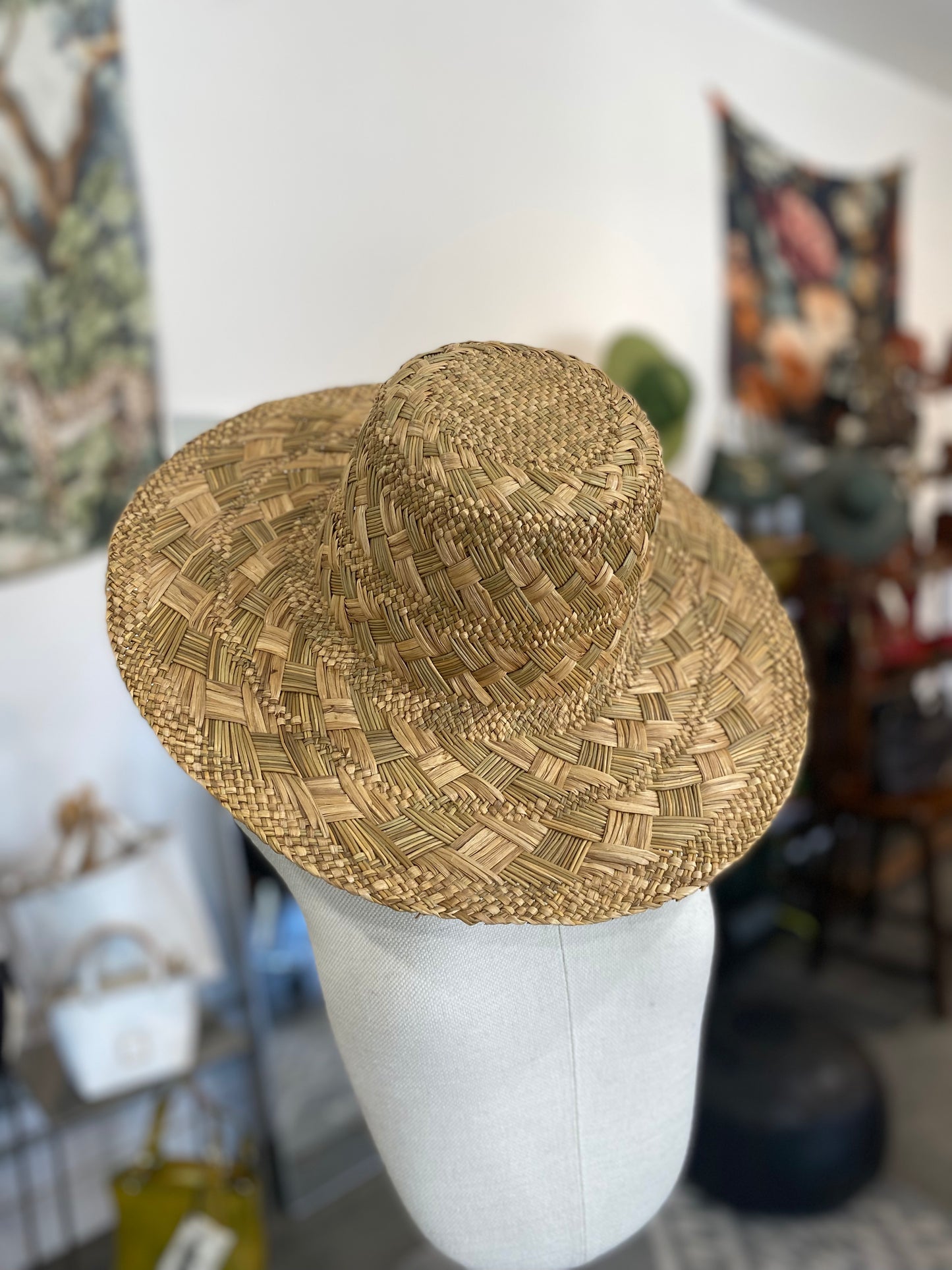 Straw Gold Hat